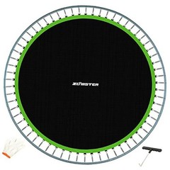 Zoomster Replacement Jumping Mat, Fits 15 ft Round Trampoline Frame with 96 V