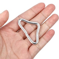 Trampolines Spare Webbing Straps with Metal Triangles Buckles for Backyard Care