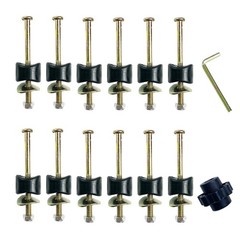 Trampoline Hardware Kit M6 x 95mm Screws and Bolts 12 Pcs Trampoline Parts