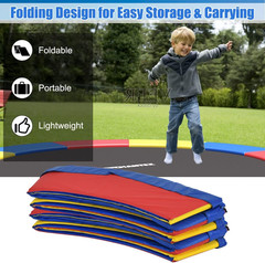 Giantex Trampoline Pad, 8Ft 10Ft 12Ft 14Ft 15Ft 16Ft Trampoline Replacement Safe