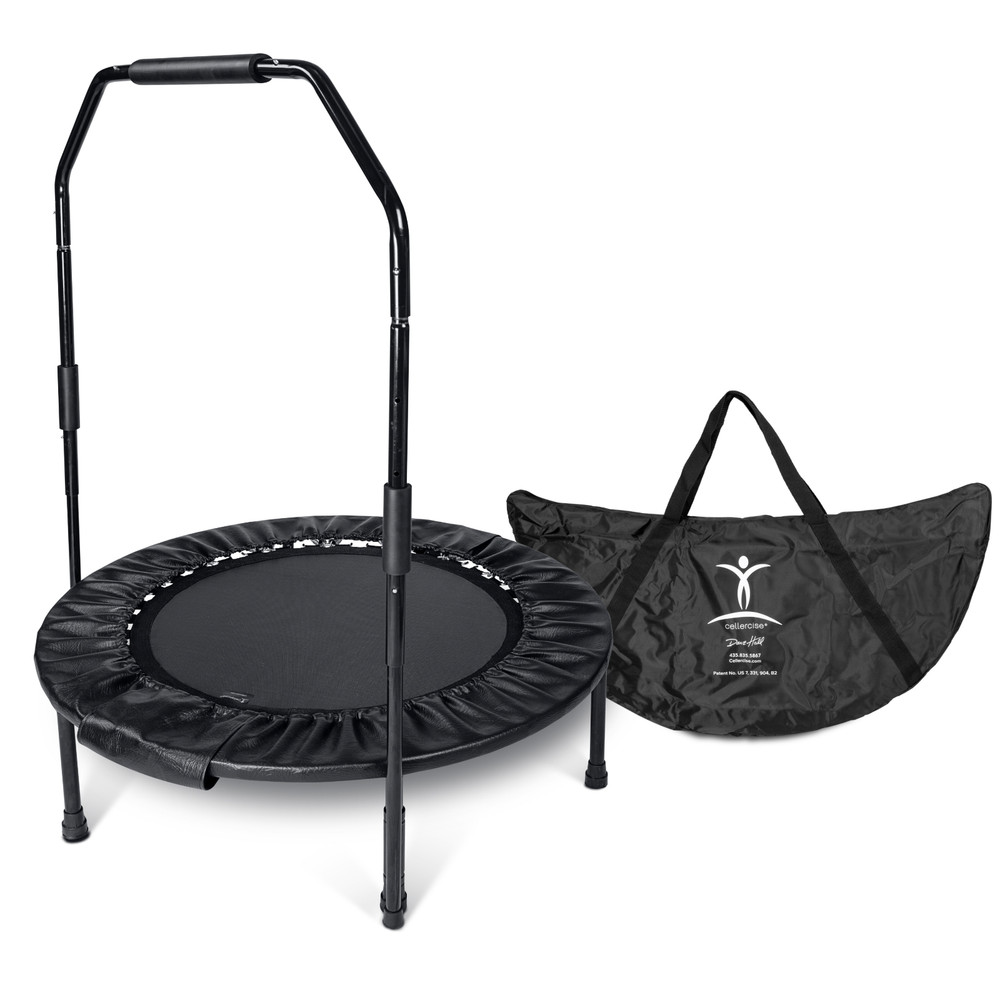Bi-fold Cellerciser® rebounder With Bar