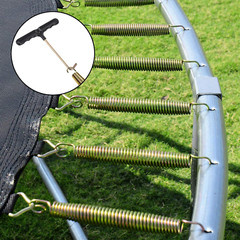 2 PCS Trampoline Spring Tool T-Shape Spring Puller Tool, Trampoline Hook Tool, S