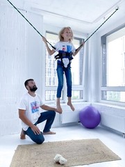 Soft bungees for safe physical development of kids, Developmental Training Gift