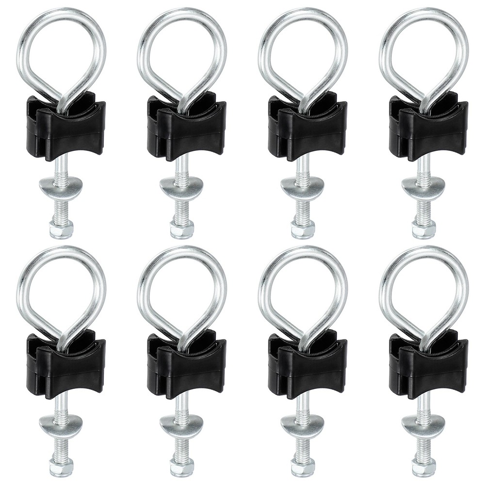 Trampolines Bolts and Nuts, 8 Pack & 6mm Diameter Thread Trampolines Screws