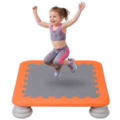 Sensory Integration Mini Trampoline, Balance Training Bounce Board for Kids