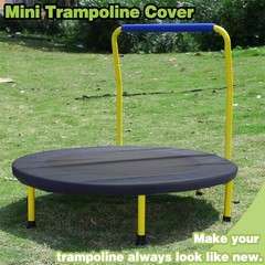Waterproof Mini Trampoline Cover for Indoor/Outdoor Fitness & Toddler Rebounder