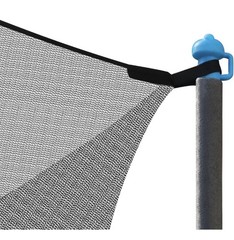 15 FT Safety Enclosure Net for 6 Straight Poles Round Trampoline