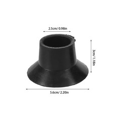 12pcs Trampoline Noise Reduction Feet Pads – Rubber Stabilizing Foot Covers Leg