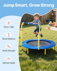 Mini Foldable Trampoline for Kids, 3FT/36 inches – Baby Trampoline for Toddlers