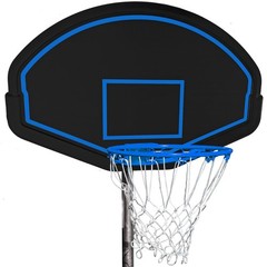16ft Large Outdoor Trampoline with Basketball Hoop Safety Net for Kids & Adult