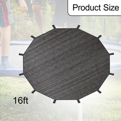Trampoline Shade Top Cover Outdoor Backyard Easy Install Polyester Protective 16