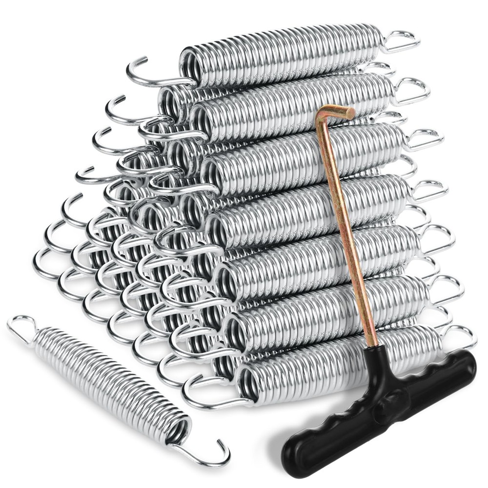 LOYORTY 72PCS Trampoline Springs 5.5 Inch, Heavy Duty Trampoline Springs, Sta…