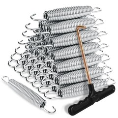 LOYORTY 72PCS Trampoline Springs 5.5 Inch, Heavy Duty Trampoline Springs, Sta…