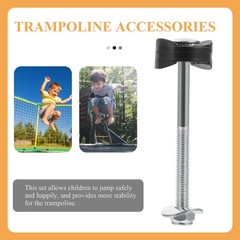 12Pcs Trampoline Screws Iron Fixator Set Stability Tools for Children