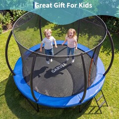 600-1760LBS Weight Capacity Outdoor Recreational for Kids Adult Trampoline 14FT