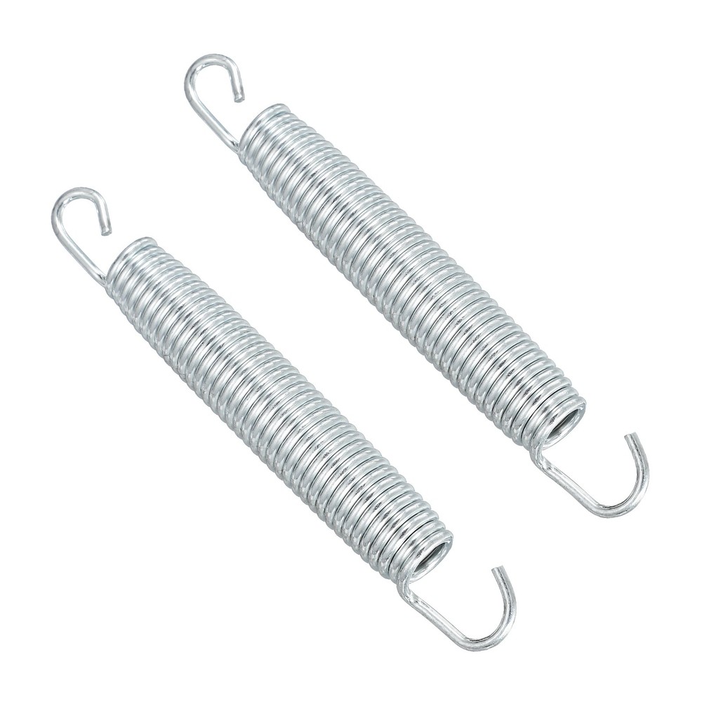 Trampolines Springs, 2Pcs & Carbon Steel & 6.5 Inch Rebounder Extension Spring