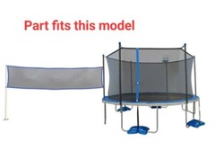 Volleybal Net For TruJump 14 Foot Trampoline with 3-in-1 Game,STR-14FTBMVB