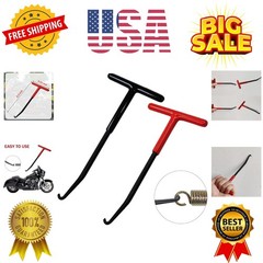 Motorcycle Exhaust Spring Hook, T Shaped Handle Exhaust Pipe Spring Puller In…