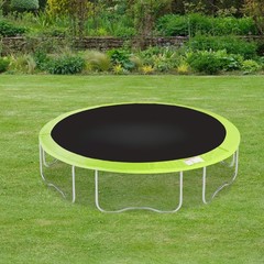 Modern Round Green Trampoline Edge Cover Springs Protection Pad 4.19 lbs PVC