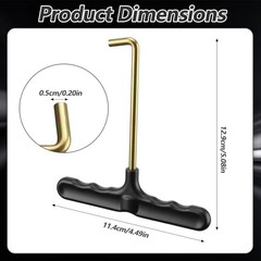 Mabor 2 PCS Trampoline Spring Tool, T Hook Spring Puller for Trampoline