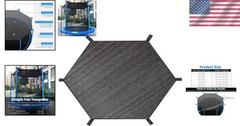 Trampoline Shade Cover for 8FT-16FT, Easy Installation, Sun Protection Net