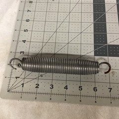 (10pcs) 7 inch Trampoline Springs Heavy Duty Galvanized High Tensile Replacement