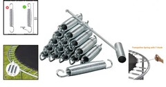 Heavy Duty Trampoline Springs 5.5-7 Inch Stainless Steel Replacement Set with…