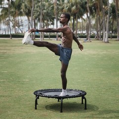 JumpSport 550 Workout Rebounder for Adults, 44″ | PRO CE (Open Box)