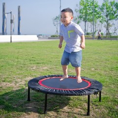 40″ Mini Exercise Trampoline W/Safety Pad Indoor Fitness Rebounder Adult/Kid