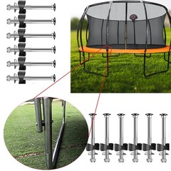 12 PCS Trampoline Screws, Long Screw Trampoline Replacement Parts, Anti-Loose…