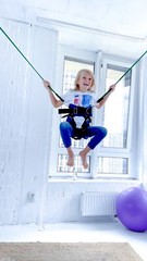 Unique fitness bungee for kids ad adults Bungee Trampoline Harness
