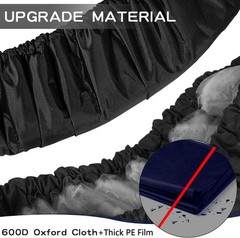 Easy-Install Safety Cover for 48 Inch Round Trampolines – Waterproof & Strong