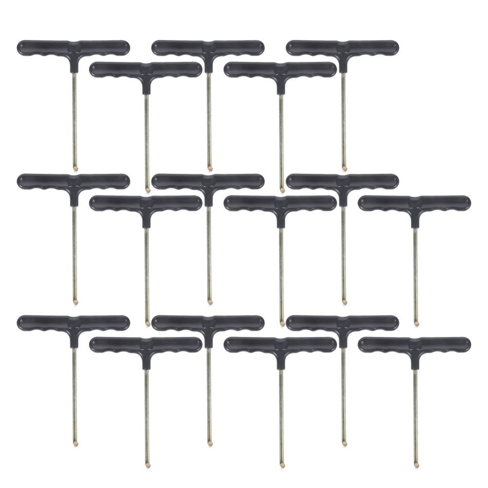15 Pcs Spring Handle Hook Trampoline Stainless Steel Pull Heavy Duty Puller