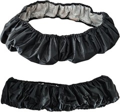 Mini Trampoline Spring Cover – 36-Inch Safety Pad in Black Oxford Cloth