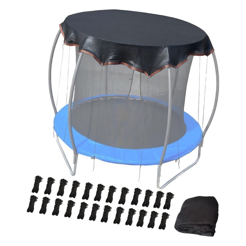 Easy Installation Universal Size Round Trampoline Cover Dustproof for Outdoor
