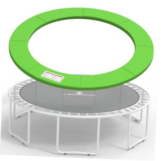 Universal Trampoline Repalcement Safety Pad, 8ft 10ft 14ft 15ft 12ft Green