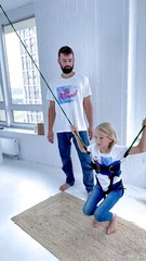 Unique fitness bungee for kids ad adults Bungee Trampoline Harness