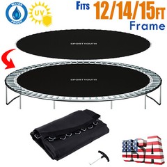 Replacement Trampoline Mat Fit 12ft 14ft 15ft Frame 72 88 96 Rings w/Spring Tool
