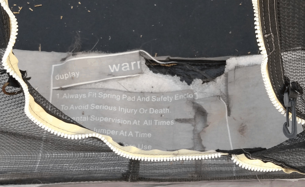 Trampoline Safety Pad Repair 14×20