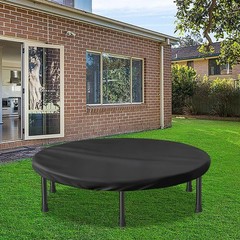 Waterproof Mini Trampoline Cover 40 Inch – Fitness Protection for Adults – Black