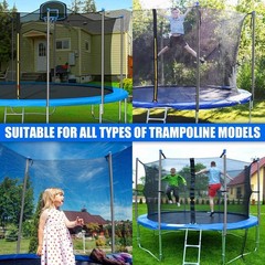 Trampoline Poles Replacement, Universal Trampoline Replacement Enclosure Pole…