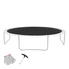 Uimoso Replacement Trampoline Mat Fits 14ft Frame 72V-Ring 6.5″-7″ Spring Length