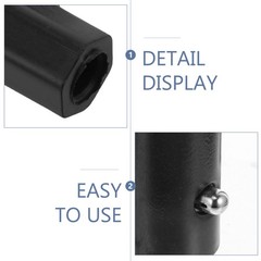 Trampoline Post Cover for Pole Plastic Tube T-shaped Pipe Connector