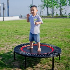 40″ Mini Exercise Trampoline W/Safety Pad Indoor Fitness Rebounder Adult/Kid