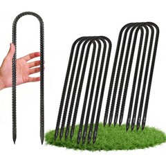 Heavy Duty Trampoline Wind Stakes – 8PCS Galvanized Steel Ground Anchors