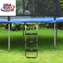 3-Step Trampoline Ladder with Skid-Proof Steps – 220Lbs Capacity