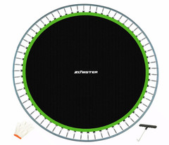 15FT Trampoline Replacement Mat, 96 V-Rings, Fits 7″ Springs