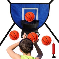 Trampoline Basketball Hoop Children Soft Basketball Hoop Attachment With Ball