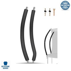 Jumpzylla Enclosure Pole Set – Durable Galvanized Steel Replacement for 8ft-1…
