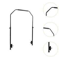 Trampoline Handle Bar Foam Handle Reliable Support 4 Level Height Easy Assembly